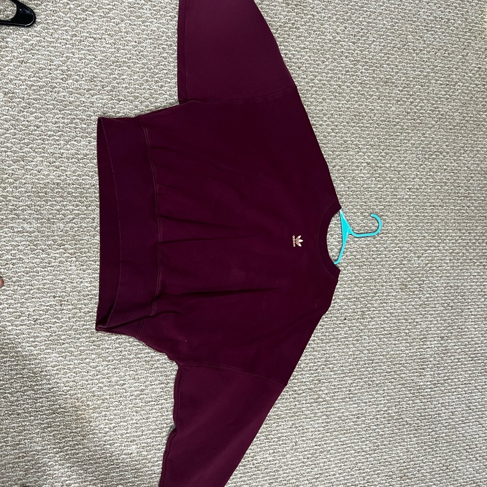 adidas Women’s Medium Burgundy Sweatshirt